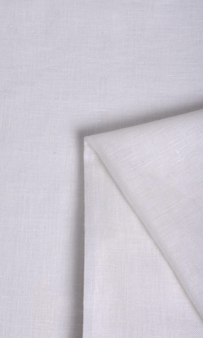 Shop White Semi-Sheer Linen Shades Online I White/ Ivory I Spiffy Spools