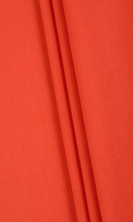 'Arancia' Cotton Blend Custom Window Curtains (Orange)