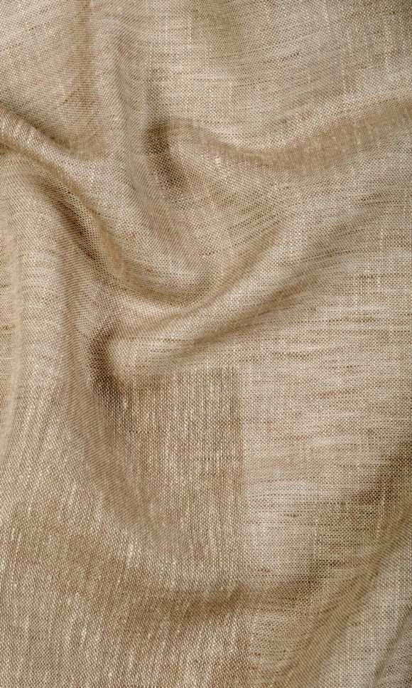 'Badami' Linen Sheer Window Roman Blinds (Beige/ Brown/ Umber)