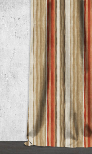 Abstract Custom Roman Blinds For Living Room