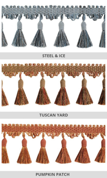 Tassel Trims For Fake Shades & Panels