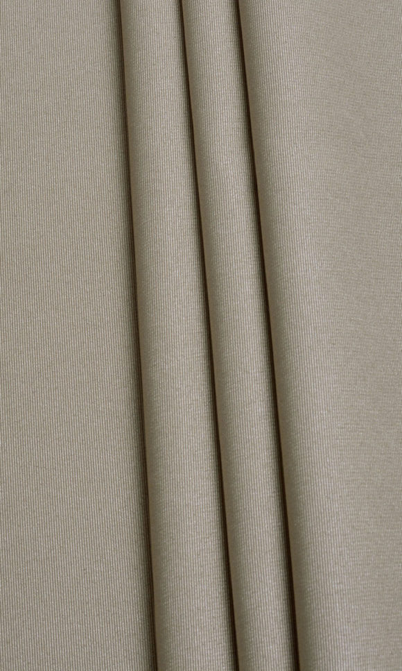 'Furling Fossil' Blackout Custom Window Curtains (Warm Grey)