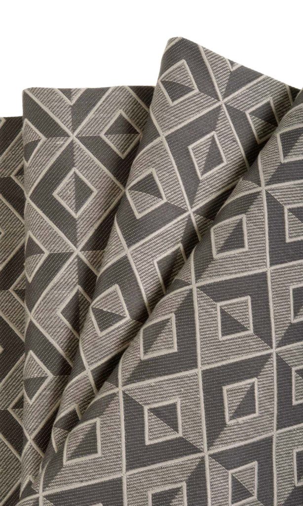 Shop Diamond Patterned Jacquard Blinds Online I Charcoal Grey I Spiffy ...