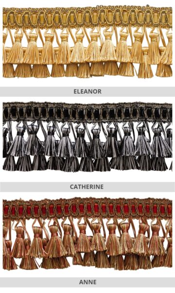 Tassel Trims For Roman Shades & Curtains