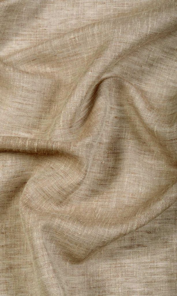 'Badami' Linen Sheer Window Roman Blinds (Beige/ Brown/ Umber)