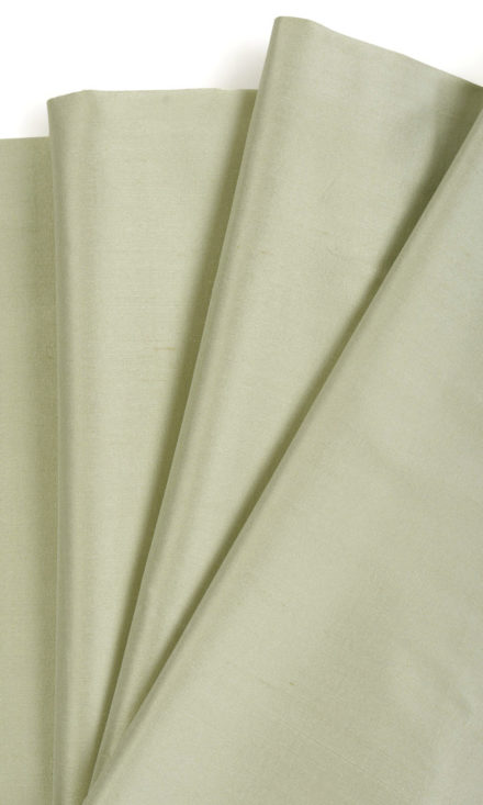 Custom Length Silk Drapery Online I Olive/ Sage Green I Spiffy Spools