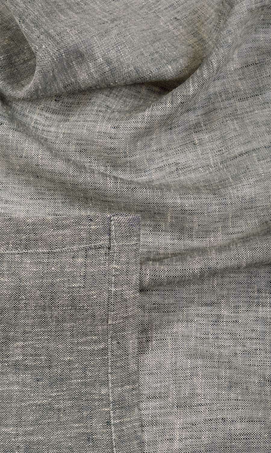 'Sirfen' Sheer Linen Custom Size Window Drapery (Grey)