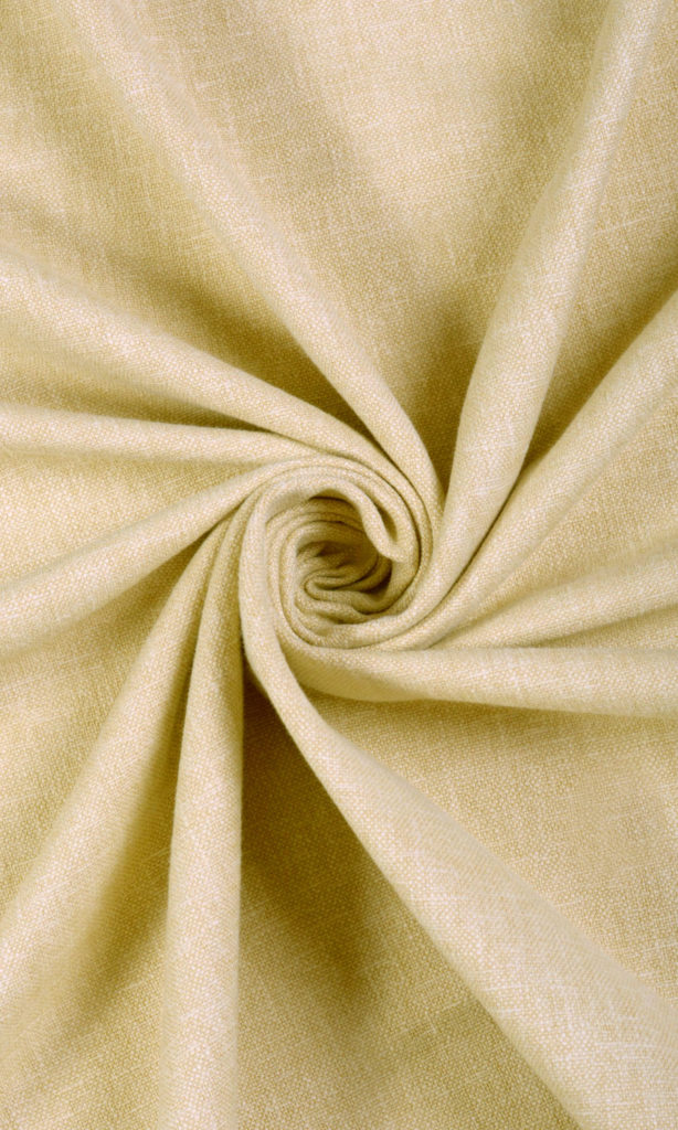 'Summer Dessert' Linen Blend Window Shades (Pale Yellow)