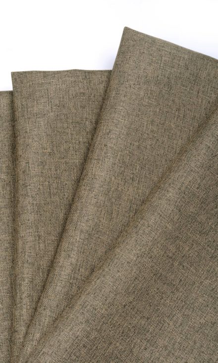 'Afrom' Blackout Window Curtain Panels (Brown/ Warm Grey)