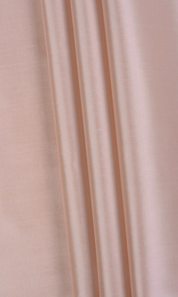 Shantung Silk Custom Drapes Online I Blush Pink/ Peach I Spiffy Spools