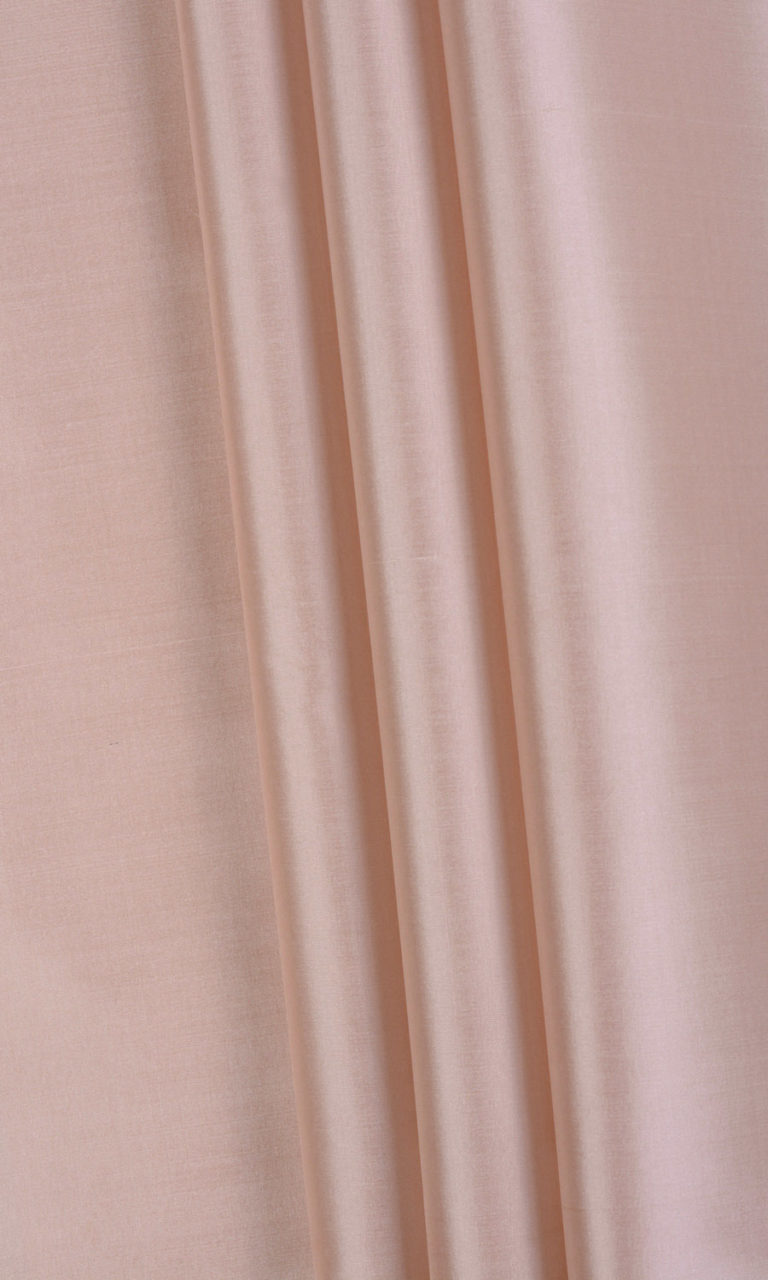 Shantung Silk Custom Drapes Online I Blush Pink/ Peach I Spiffy Spools