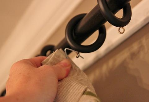 What Hardware do I Need to Hang Pinch Pleat Drapery on Curtain Rods/Poles?  – Spiffy Spools