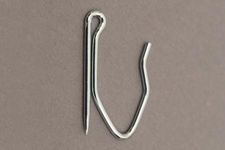 Stainless Steel Curtain Pleater Tape Hooks, Drapery Hooks, Hooks