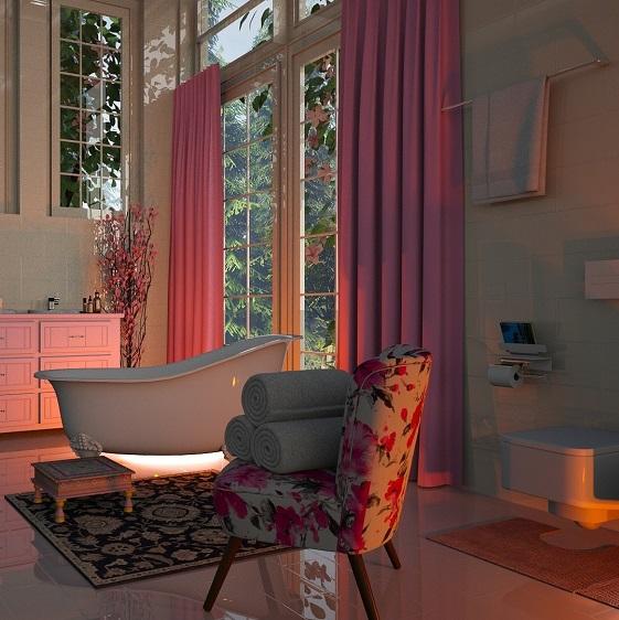 Bathroom Window Curtain Ideas Spiffy Spools