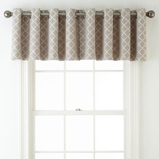 How To Hang Curtains With A Valance, Valance Curtain Rods