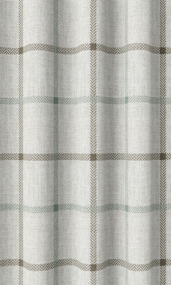 Plaid and Check Blue Fabric by the Yard