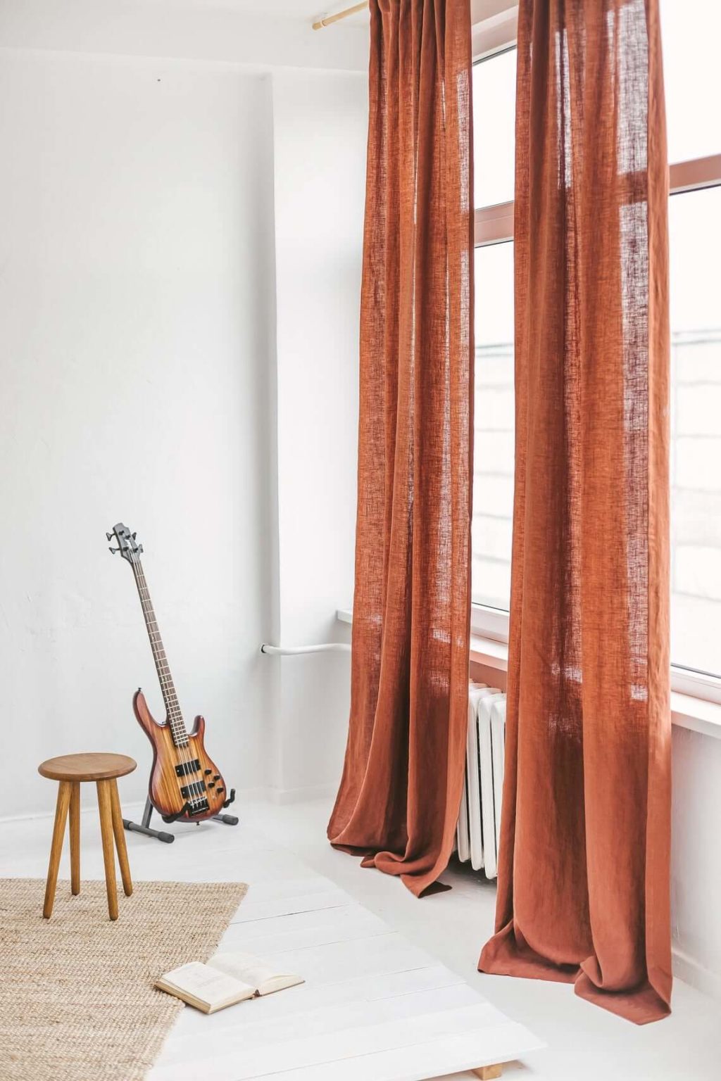 Burnt Orange Curtains I Shop Style I Spiffy Spools   09c Burnt Orange And Brown Home Decor Ideas Designs Homebnc V3 1024x1536 