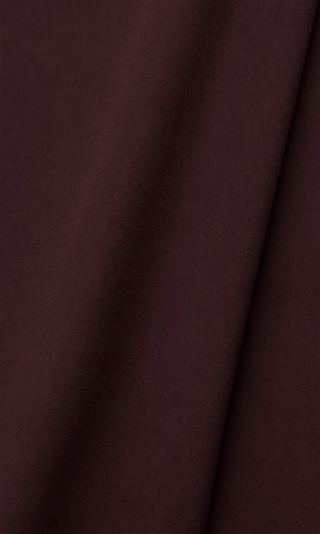 'Zelja' Custom Velvet Window Shades (Deep Burgundy Red)
