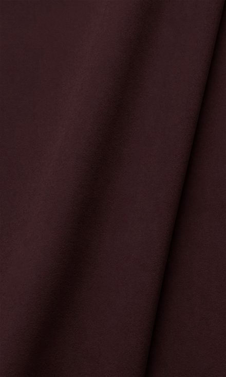 'Zelja' Custom Velvet Window Shades (Deep Burgundy Red)