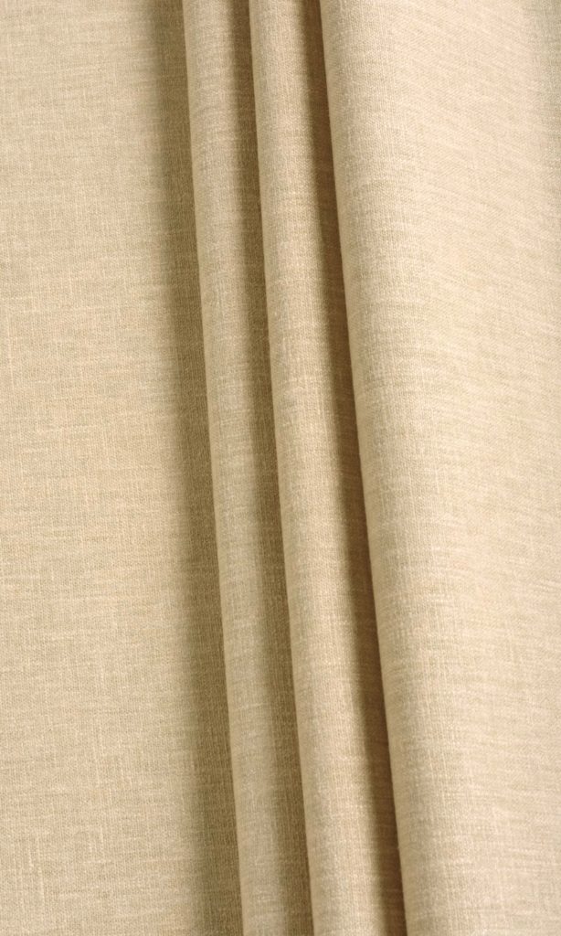 'Moon Beam' Linen Texture Window Shades (Wheat Beige)