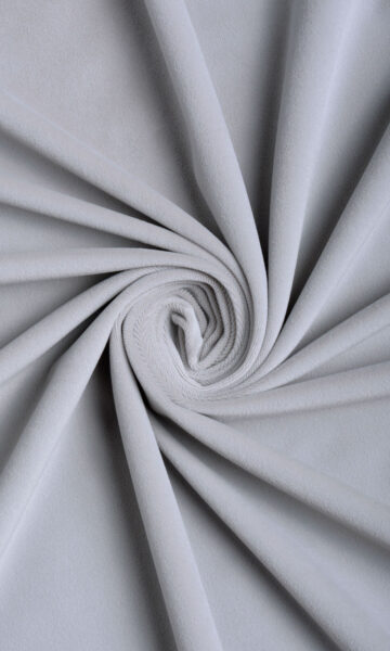 GREY VELVET FABRIC