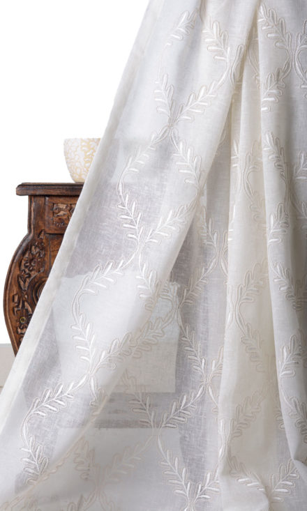 Buy Custom Linen Curtains & Drapes I White Linen Curtain Panels