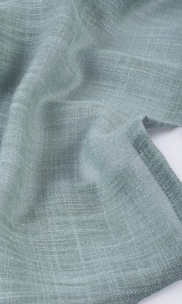 'Linen Frost' Fabric by the Yard (Cambridge Blue)