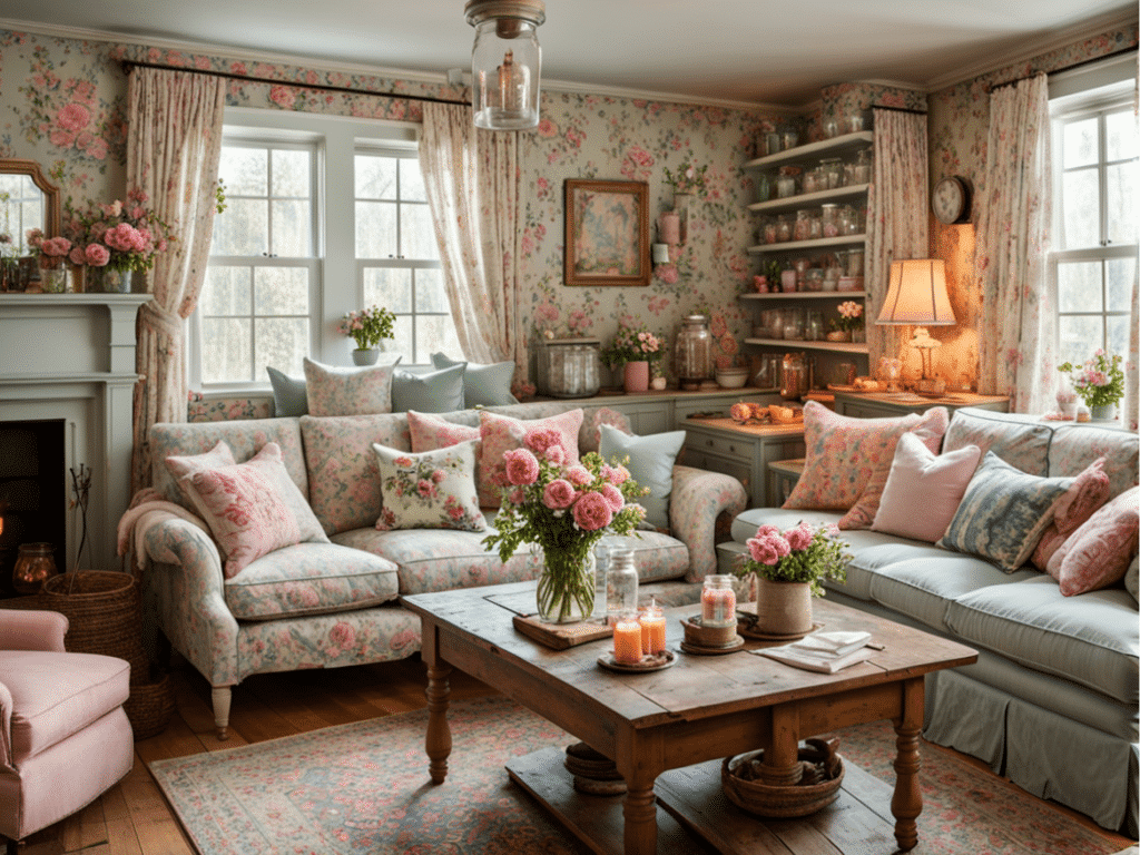 Cottage style living room