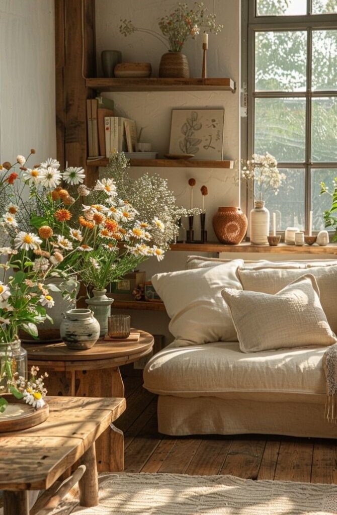 Whimsical items in cottage decor