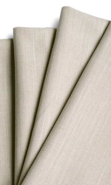 'High Tea' Fabric Swatch (Soft Gray) - Image 2