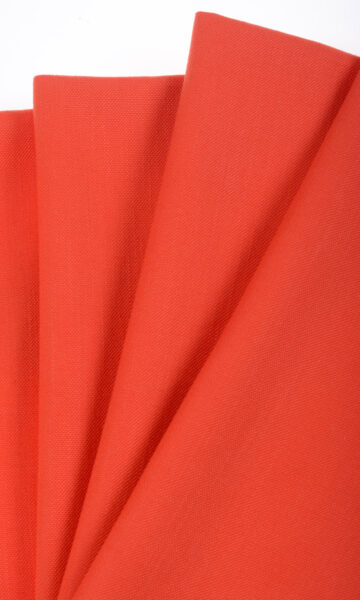 'Arancia' Fabric Swatch (Orange/ Red) - Image 5