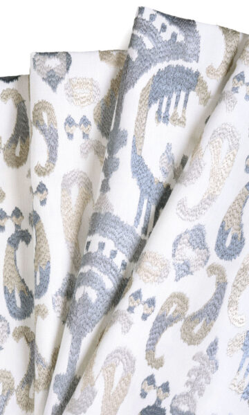 'Chiaro' Fabric Swatch (Gray/ Beige/ White) - Image 3