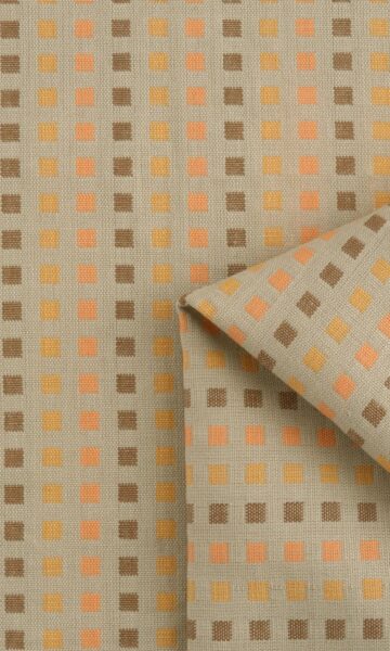 'Yamini Malawi' Fabric by the Yard (Beige/ Grey) - Image 4