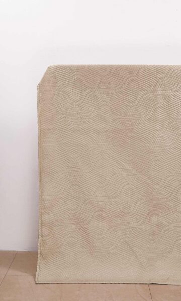 'Sandy Cove' Silk-Blend Made-to-Measure Curtains (Caramel Brown) - Image 2