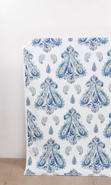 'Caserta' Fabric by the Yard (Blue)