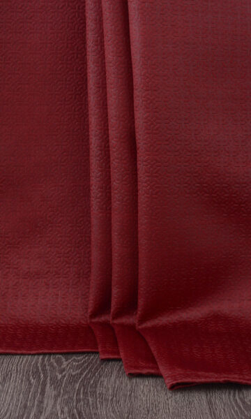 'Taraka' Fabric by the Yard (Red) - Image 3