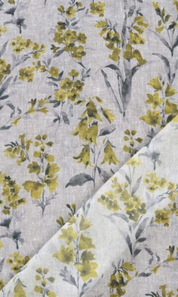 'Brazen Gold' Fabric by the Yard (Yellow/ Gray) - Image 2