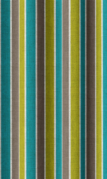 'Spring Valley' Fabric Swatch (Blue/ Green)