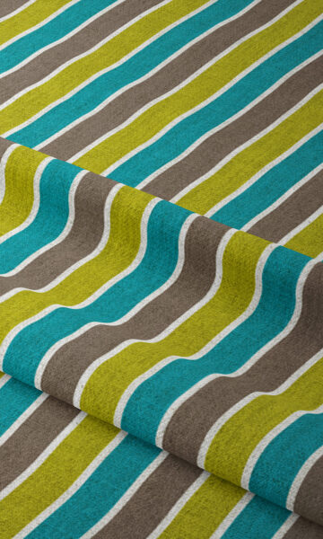 'Spring Valley' Fabric Swatch (Blue/ Green) - Image 3