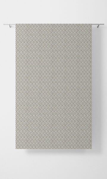 'Louvre' Fabric Swatch (Grey/ White) - Image 3