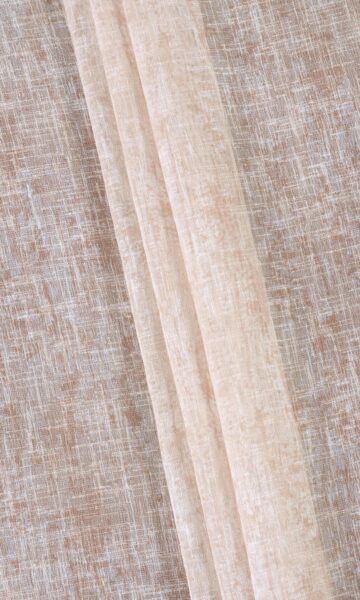 'Raffia' Fabric by the Yard (Salmon Pink/ Peach Orange) - Image 4