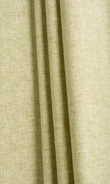 'Eternal Green' Poly-Cotton Made-to-Measure Curtains (Pale Olive) - Image 5