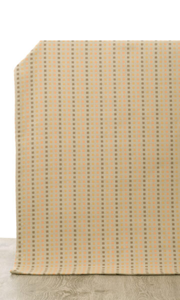 'Yamini Malawi' Fabric by the Yard (Beige/ Grey)