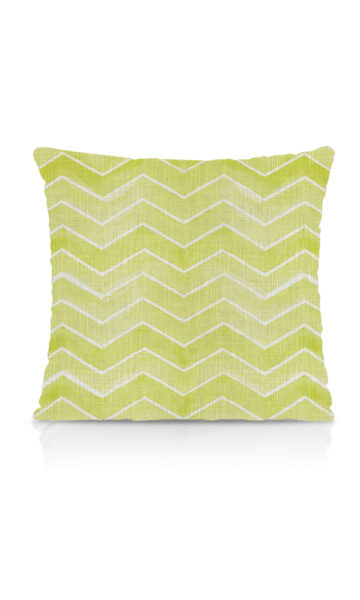 'Uluwatu' Fabric Swatch (Eggshell White/ Pear Green) - Image 3